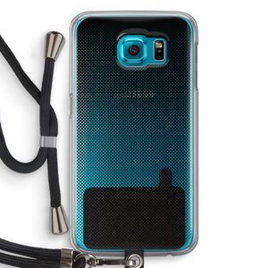 Musketon Halftone: Samsung Galaxy S6 Transparant Hoesje met koord