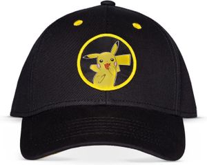 Pokémon - Men's Adjustable Cap Pikachu Black
