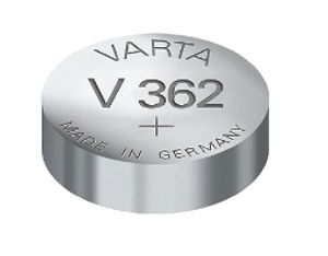 Varta Knoopcel 362 1.55 V 1 stuk(s) 21 mAh Zilveroxide SILVER Coin V362/SR58 Bli 1