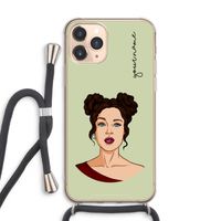 Pop-Art Creator: iPhone 11 Pro Max Transparant Hoesje met koord