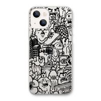 Vexx Black Mixtape: iPhone 13 Transparant Hoesje