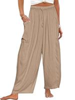 Casual Loose Plain Pants