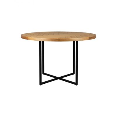 Dutchbone Class eettafel Ø120 cm Naturel