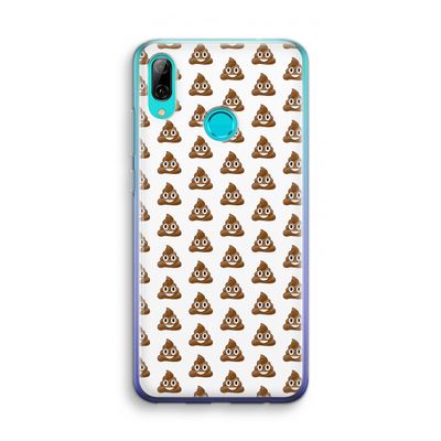 Poop emoji: Huawei P Smart (2019) Transparant Hoesje