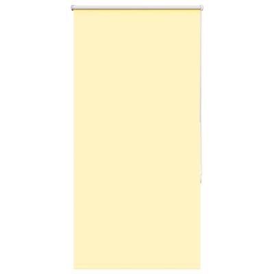 Rolgordijn verduisterend 80x150 cm stofbreedte 75,7cm geel