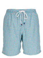 Fedeli short de bain à fleurs - Bleu