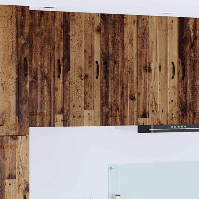 Keukenkast aan de muur Oud Hout 30 x 31 x 80 cm Bewerkt hout Keukenkast aan de muur Oud Hout 30 x 31 x 80 cm Bewerkt hout