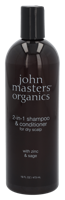 John Master Organic - Jmo 2-In-1 Shampoo & Conditioner 473 ml