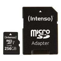 Intenso microSD-Card Class10 UHS-I 256GB Speicherkarte - thumbnail