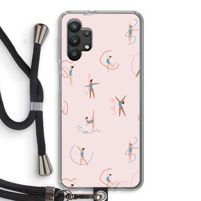 Dancing #3: Samsung Galaxy A32 5G Transparant Hoesje met koord