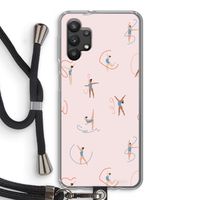 Dancing #3: Samsung Galaxy A32 5G Transparant Hoesje met koord
