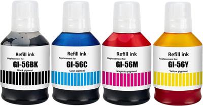 Huismerk Canon GI-56 Navulflessen - Inktkenners