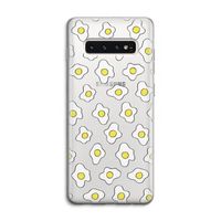 Spiegeleitjes: Samsung Galaxy S10 4G Transparant Hoesje Spiegeleitjes: Samsung Galaxy S10 4G Transparant Hoesje