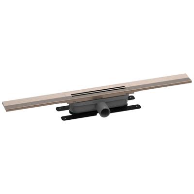 Easy drain R-line Clean Color douchegoot 80cm brushed red gold rlced800brg