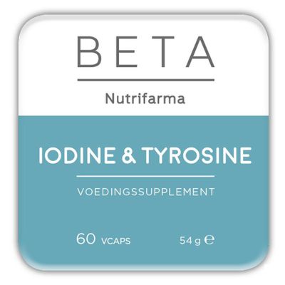 Beta Iodine & Tyrosine V-caps 60