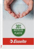 Esselte Showtas A4, 30% gerecycleerd plastic