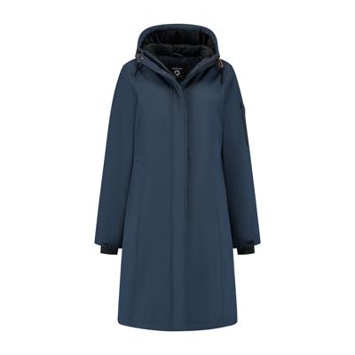 Travelin&apos; Women - softshell jacket - Marine - Maat XXL