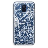 Vexx Mixtape #2: Samsung Galaxy A6 (2018) Transparant Hoesje