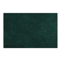 MSV Badkamerkleedje/badmat tapijt voor de vloer - donkergroen - 40 x 60 cm   -