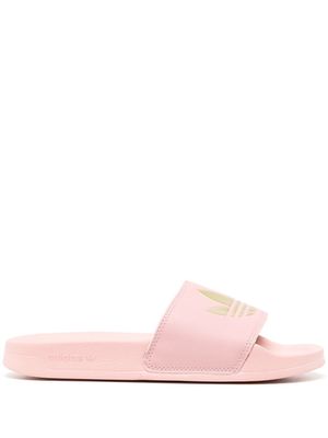 adidas claquettes Adilette Lite à logo trèfle - Rose