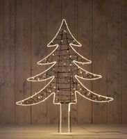 Smd Tree With Led Inside 114 cm 30 cm Stick680Led Warm White - Anna's Collection