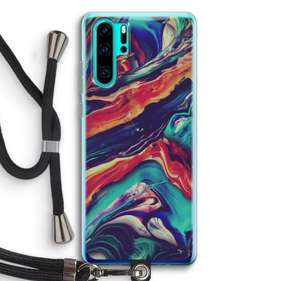 Chameleon Sun: Huawei P30 Pro Transparant Hoesje met koord