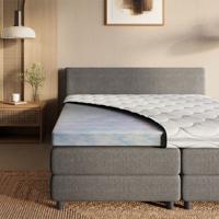 Toppermatras Luxury Line Hybrid Koudschuim 180x200 Cm Cool Fresh 6 Cm Medium & Stevig Dreamhouse - Dekbed-Discounter.nl
