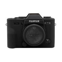 PULUZ zachte siliconen beschermhoes voor FUJIFILM XT10 (zwart)