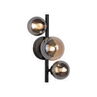 Paul Neuhaus Zwarte wandlampPopsicle 3-lichts - 9583-18
