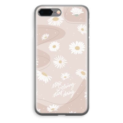 Daydreaming becomes reality: iPhone 8 Plus Transparant Hoesje