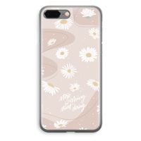 Daydreaming becomes reality: iPhone 8 Plus Transparant Hoesje