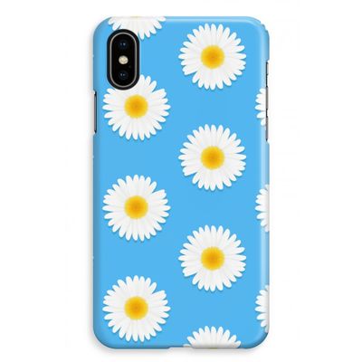 Margrietjes: iPhone XS Max Volledig Geprint Hoesje