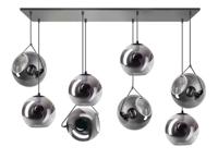 ETH 8-lichts glazen hanglamp Orb 05-HL4271-3036