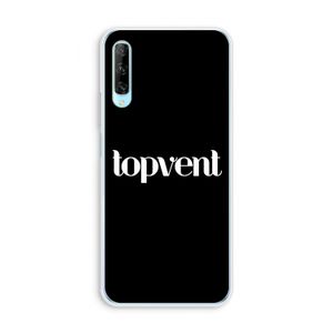 Topvent Zwart: Huawei P Smart Pro Transparant Hoesje