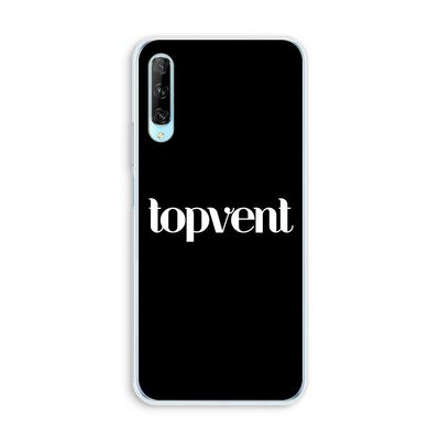Topvent Zwart: Huawei P Smart Pro Transparant Hoesje