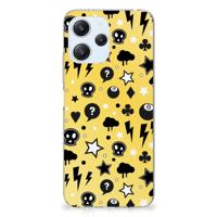 Silicone Back Case Xiaomi Redmi 12 4G Punk Geel