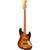 Fender Jaco Pastorius Jazz Bass Fretless 3-Color Sunburst elektrische basgitaar met koffer