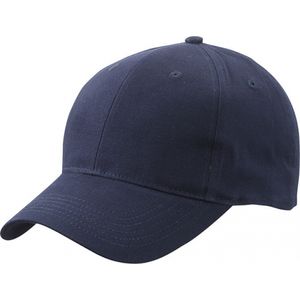 Baseball cap 6-panel navy voor volwassenen