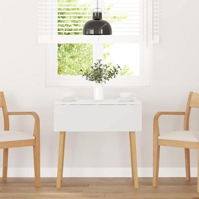 Eettafel massief hout naturel rubber