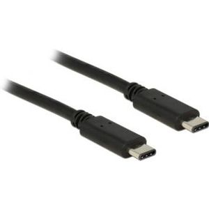 Delock 83673 USB 2.0-kabel Type-C naar Type-C 1 m 3 A