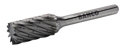 Bahco Stiftfrees | hardmetaal | met cilindervormige kop | voor hooggelegeerd staal | eindkap | 10 mm x 20 mm - A1020S06E