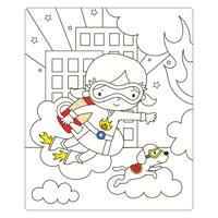 Deltas Super girls sticker fun - aankleedpoppen stickerboek Deltas Super girls sticker fun - aankleedpoppen stickerboek