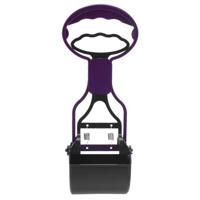 Lange handvat kaak kak Scoop schoon pick-up dierlijke afval hond puppy kat afval kiezer (paars)