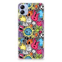 Samsung Galaxy A04e Silicone Back Cover Punk Rock - thumbnail