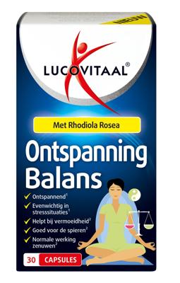 Lucovitaal Ontspanning balans 30 Capsules