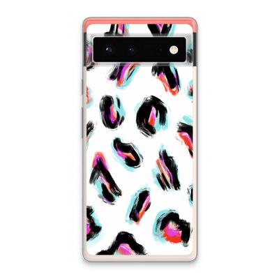 Cheetah color: Google Pixel 6 Transparant Hoesje