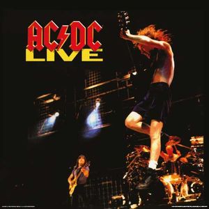 AC/DC Live Album Cover 30.5x30.5cm