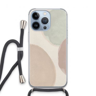 Geo #8: iPhone 13 Pro Transparant Hoesje met koord