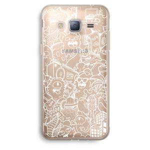 Vexx City #2: Samsung Galaxy J3 (2016) Transparant Hoesje