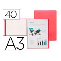 Map Liderpapel EC51 Rood A3